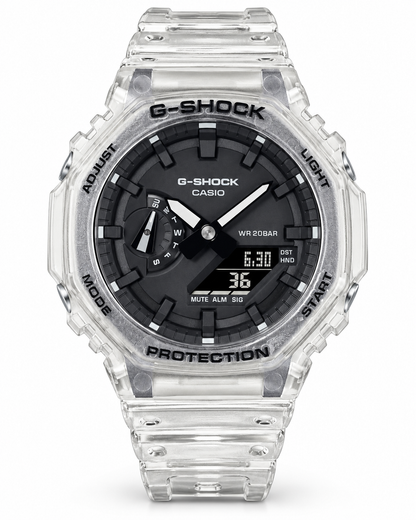 G-Shock GA 2100 1A2ER  Clear Case