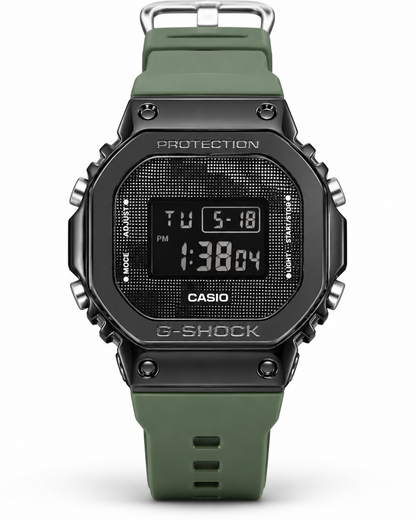 G-SHOCK 5600BB METAL BODY MILITARY PATTERN