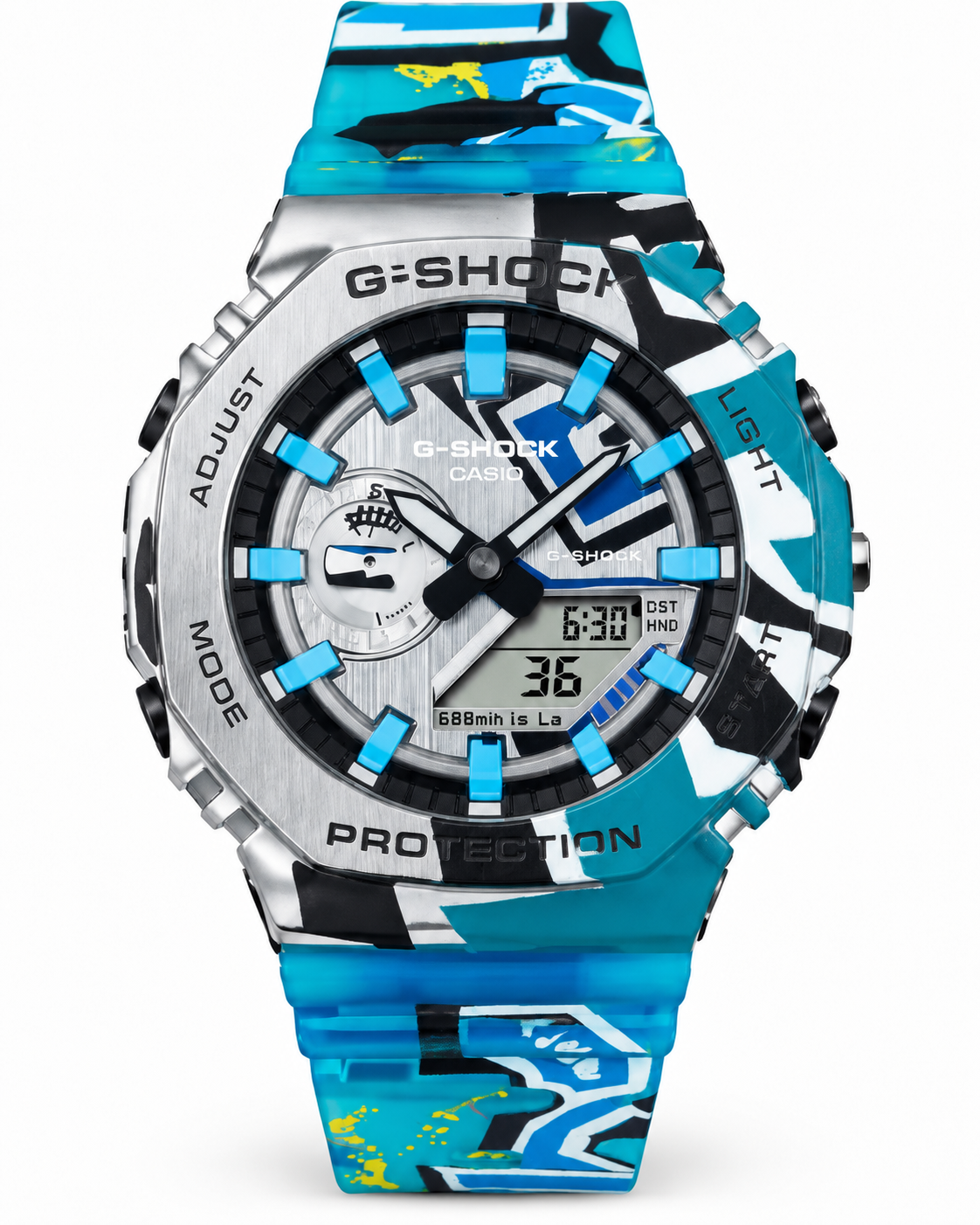 G-Shock GA 2100 spirit blue