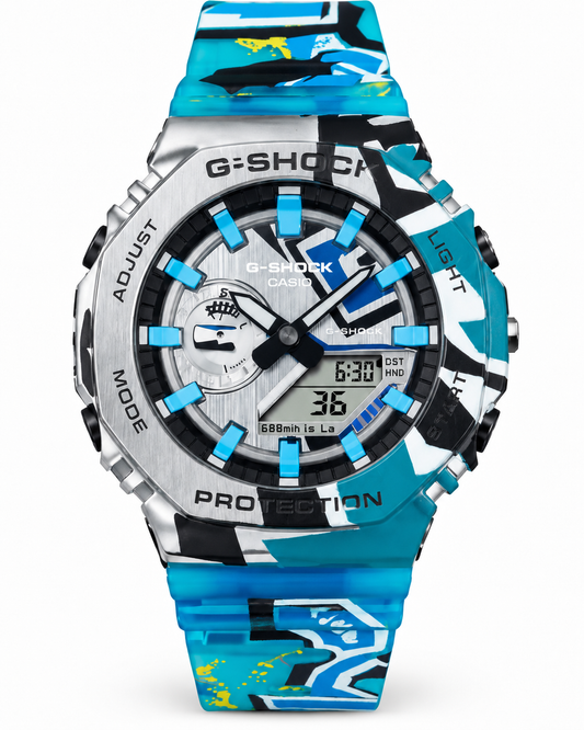 G-Shock GA 2100 spirit blue