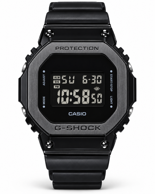 G-SHOCK 5600BB METAL BODY BLACK