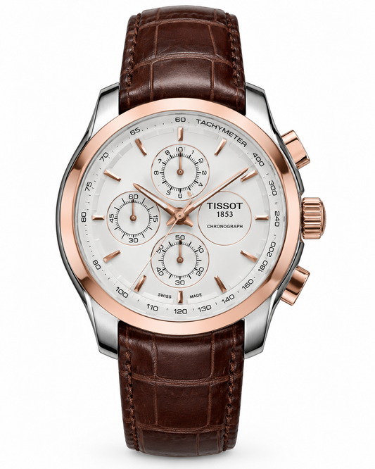 TISSOT Couturier 1853 (Chronograph Watch) | White Dial