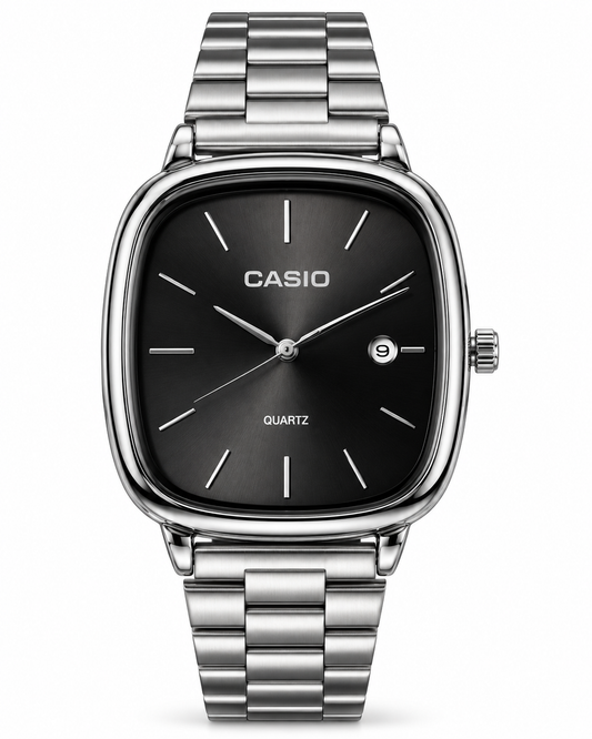 C A S I O Luxurious 36mm Watch - Water Resistant | Transferred steel
