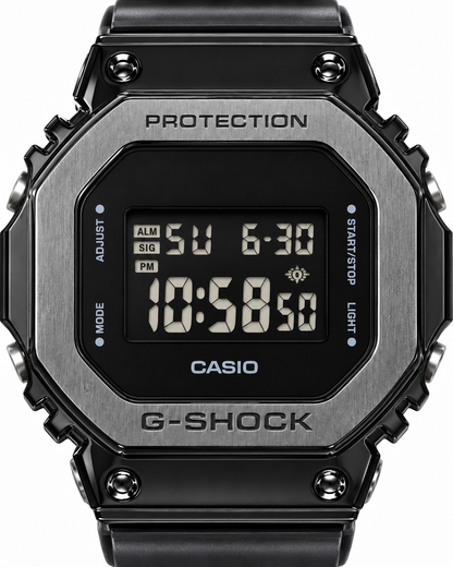 G-SHOCK 5600BB METAL BODY BLACK