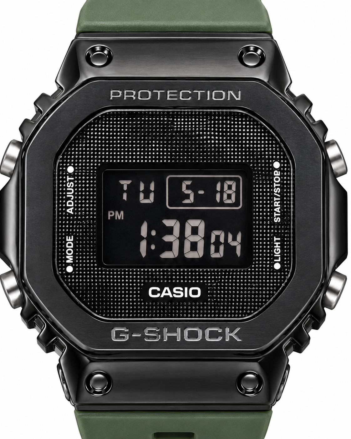 G-SHOCK 5600BB METAL BODY MILITARY PATTERN