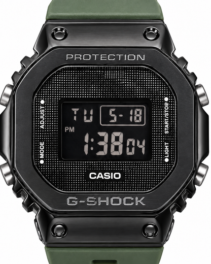 G-SHOCK 5600BB METAL BODY MILITARY PATTERN