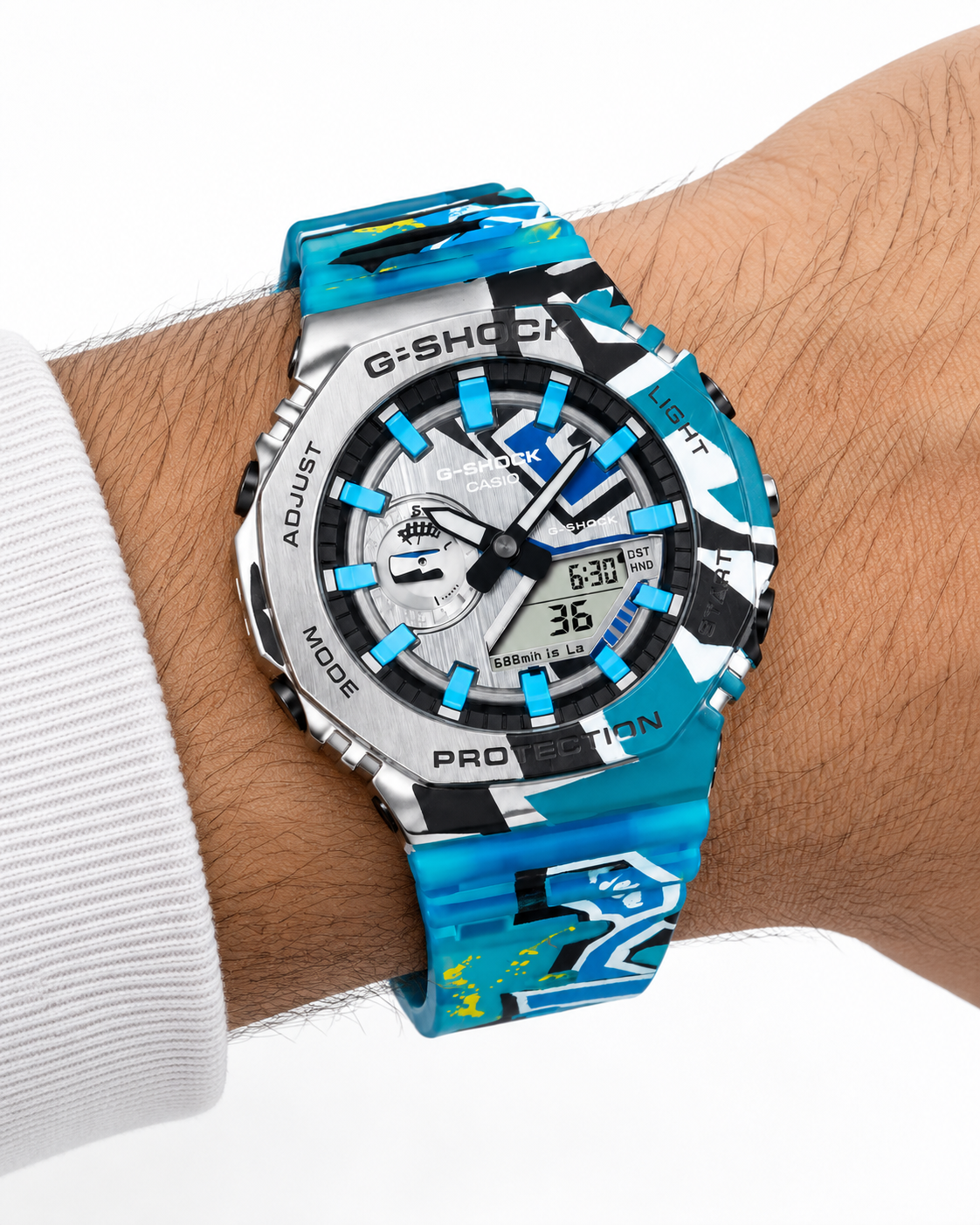 G-Shock GA 2100 spirit blue