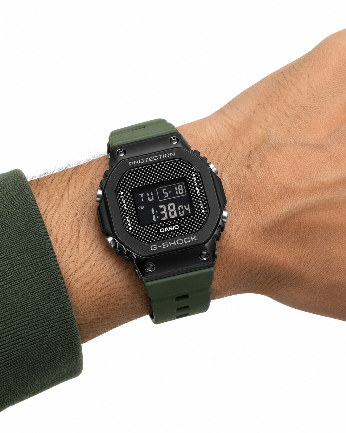 G-SHOCK 5600BB METAL BODY MILITARY PATTERN
