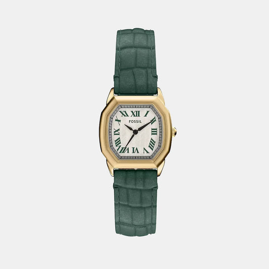 Fossil Harlow Green  Leather Strap