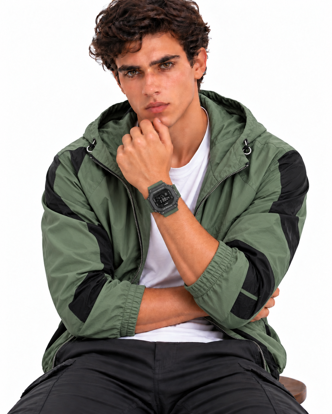 G-SHOCK 5600BB METAL BODY MILITARY PATTERN