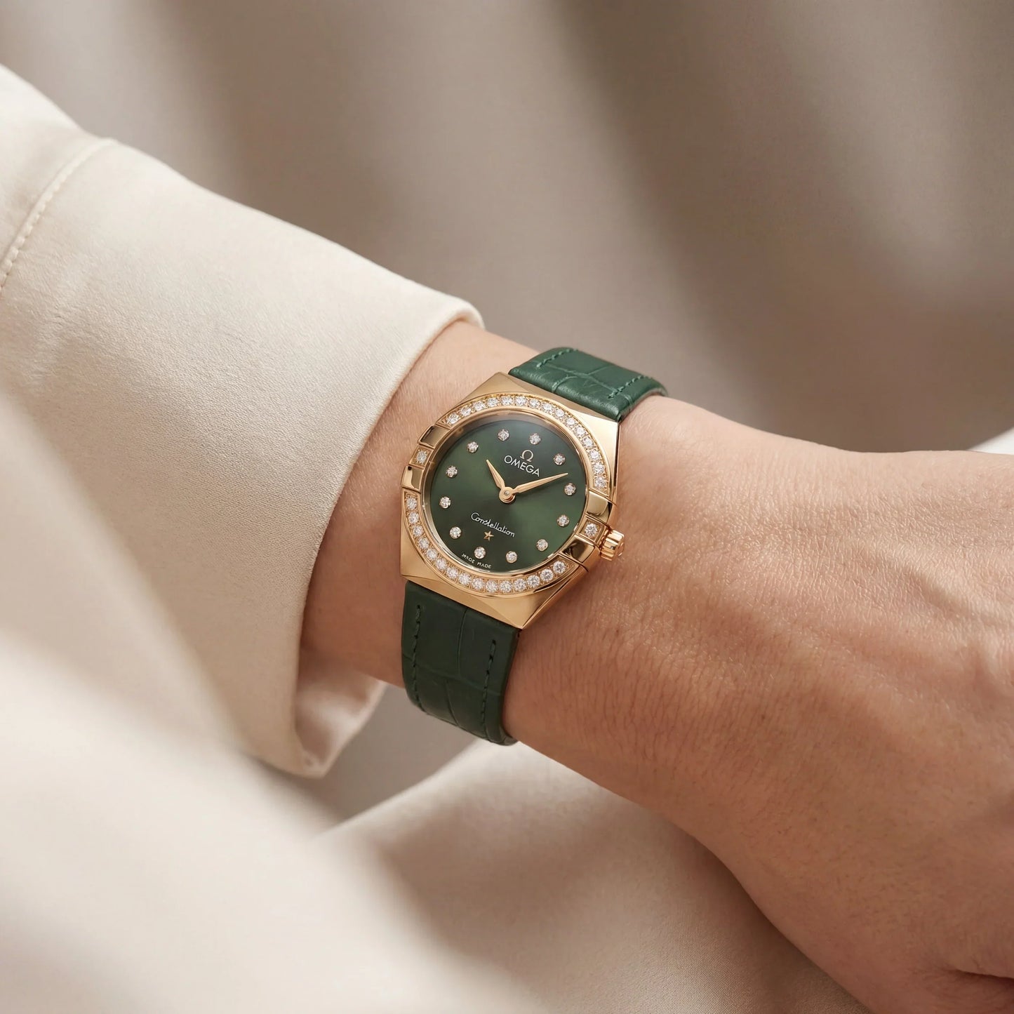 Constellation Emerald Leather – Oro Diamond Edition -Green
