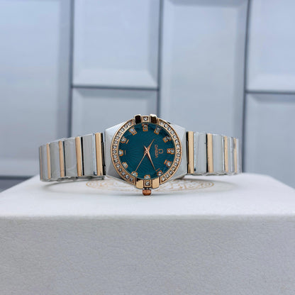 OMEGA LADIES WATCH(BUTTERFLY LOCK)