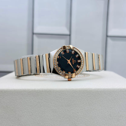 OMEGA LADIES WATCH(BUTTERFLY LOCK)